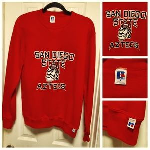 SDSU AZTECS Vintage Sweatshirt/MEDIUM ☆FIRM PRICE☆